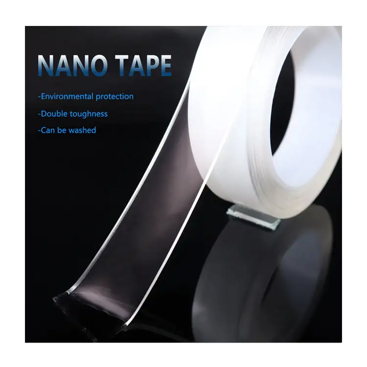 Doppelseitiges transparentes Nano Traceless sticky Pu Adhesive Nano Double Sided Tape