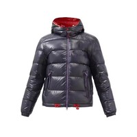Manteau d'hiver matelassé épais à capuche pour homme, veste longue zippée unie décontractée