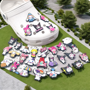 Breloques personnalisées en PVC Kurome pour enfants, décorations de chaussures unisexes pour fêtes d'anniversaire et sabots DIY Melody - Product Image 3