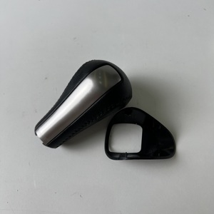 for Honda Accord <b>Gear</b> Shift <b>Knob</b> Leather Carbon Fiber Texture 2010-2012 Automatic Transmission - Product Image 5