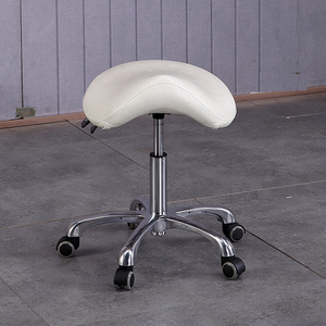 Silla Giratoria Blanca para Salón <span class=keywords><strong>de</strong></span> Belleza, Maquillaje, Dentista, Enfermera, Facial, Médico - Product Image 6