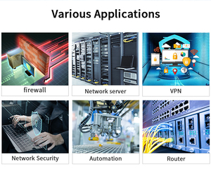 Nueva llegada N3161 Mini computadora con soporte VPN de cortafuegos Multi-Lan y ventilador de computadora Mini VPN - Product Image 6