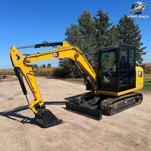 Mini-excavatrice sur chenilles d'occasion CAT303.5E2, 3,5 tonnes, godet de 0,11 m³, marque japonaise d'origine, petite excavatrice de chantier, faible nombre d'heures de fonctionnement - Product Image 3