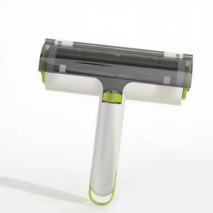 แปรงกำจัดขนสัตว์เลี้ยงแบบใช้ซ้ำได้ ทำความสะอาดตัวเองได้ ผลิตจากพลาสติก ABS สำหรับสุนัขและแมว ใช้สำหรับกรูมมิ่ง - Product Image 1