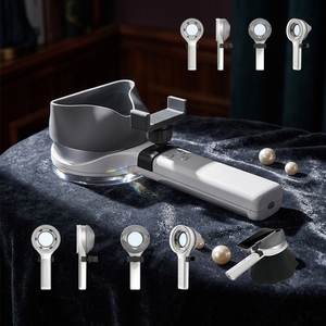 Analizador de Piel con Lámpara de Wood, Lupa Dermatológica, Escáner de Piel con Dos Luces para Tratamiento de Piojos y Eliminación de Pulgas, Artículos Esenciales - Product Image 1