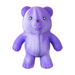 Pelota antiestrés de dos tonos con forma de oso, juguete de alivio de estrés, venta al por mayor para supermercados y puestos callejeros - Product Image 5