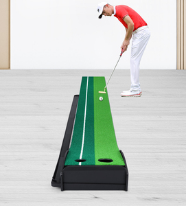 Système de putting automatique pour le golf, tapis d'entraînement intérieur, herbe artificielle de haute qualité, aide à l'entraînement pour la maison et le bureau - Product Image 6