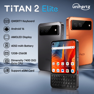 Unihertz <span class=keywords><strong>Titan</strong></span> <span class=keywords><strong>2</strong></span> Elite Android 16 12+256GB 4050 mAh Display AMOLED Fotocamera principale AF da 50MP Fotocamera frontale 32MP FF - Product Image 2
