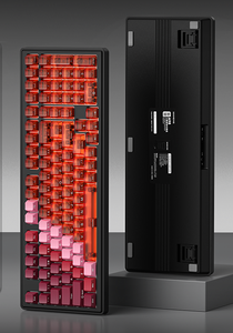 Joint de <span class=keywords><strong>clavier</strong></span> mécanique personnalisé Xinmeng A98 personnalisé en usine <span class=keywords><strong>Clavier</strong></span> RVB échangeable à chaud à trois modes - Product Image 2