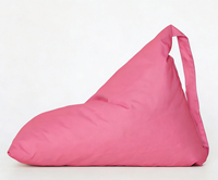 Facile à transporter Durable étanche extérieur plage pouf Offre Spéciale petit triangle pouf canapé stockage transporter pouf chaise couverture