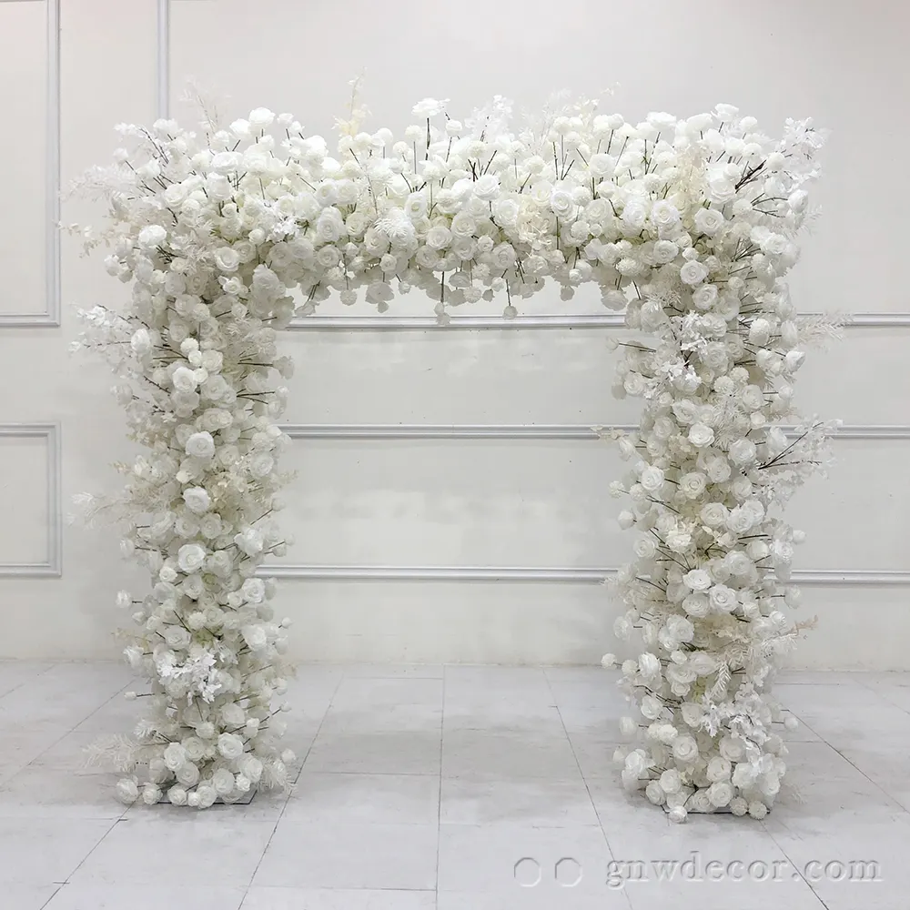 Свадебный фон искусственный цветок арочный букет для событий Орхидея свадебный цветок центральный цветок декорация для свадьбы