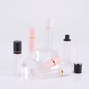 P-LAN Promotion <span class=keywords><strong>Prix</strong></span> Gradient Blanc Noir Rose Marque Privée Tubes De Brillant À Lèvres Rond 8ml Mat Brillant À Lèvres Tube - Product Image 5