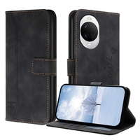 Étui portefeuille rétro en cuir pour Huawei Nova 15 Pro 5G 14 Ultra Mate 80 70 Air P80 Honor 600 Lite X8D 4G 500 avec support rabattable