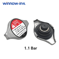Pour couvercle de radiateur de voiture Bouchon de réservoir d'eau 1.1Bar Bouchon de radiateur