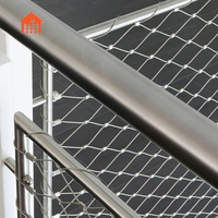 Cage à oiseaux en maille de fil d'acier inoxydable pour l'élevage de pigeons, résistante à la corrosion, haute résistance, filet de câble flexible pour zoo