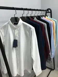 OEM Wholesale Men's Casual Long Sleeve Shirts Fitness Shirts Designer Casual Laurens Dressing Shirts For Men