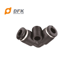 ข้อต่อลมแบบนิวเมติก DFK EPV10 Union L ทนแรงดัน 1.1 Mpa ทนอุณหภูมิ -10 ถึง 60 องศาเซลเซียส สำหรับระบบอัตโนมัติในอุตสาหกรรม - Product Image 2