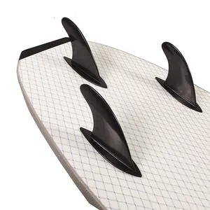 Barbatana de plástico macia para prancha de surf, placa de surf