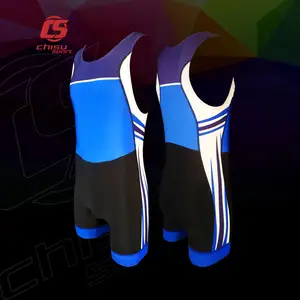 Chisusport tasarım kendi marka custom made süblimasyon baskı spandex kumaş kürek takım üniforma