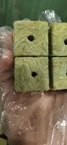 25mm Slab Rock Wool Cubes Hydroponic Rock Wool