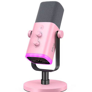 XLR USB C ไมโครโฟนคอนเดนเซอร์ RGB ไมโครโฟนสำหรับเล่นเกมหนึ่งสัมผัสเสียงเงียบ3.5มมแจ็คตรวจสอบสำหรับสตรีมมิ่งพ็อดคาสท์ PS4 PS5 <span class=keywords><strong>MAC</strong></span> WINDOWS - Product Image 1