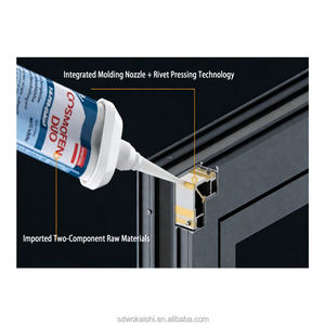 Fenêtre en aluminium anodisé bronze pour yachts de luxe et applications marines – Fabrication en usine - Product Image 4