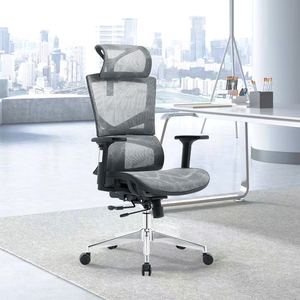 <span class=keywords><strong>Chaise</strong></span> de bureau ergonomique de direction en maille pivotante, chaises de bureau modernes de conférence de luxe, hauteur réglable - Product Image 1