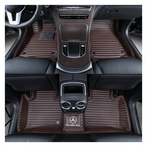 Accessoires automobiles en promotion, conduite à droite, tapis de sol de voiture en cuir de luxe 3 pièces, épaisseur 15 mm pour Seltos - Product Image 2