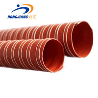 Conduits d'échappement résistants aux hautes températures 19 mm 38 mm 44 mm 50 mm 100 mm 125 mm 150 mm Tuyau de conduit d'air en silicone flexible