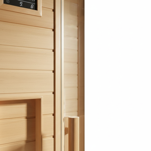 Sauna de Infrarrojos Lejanos de Madera Maciza de Hemlock Moderna para 1-2 Personas, Bajo EMF, Control por APP, para Interiores, con Bluetooth - Product Image 4