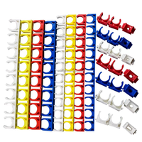 Collier de serrage en U multi-gang pour tuyaux PPR, 16/20 mm, pour fixation de conduites de plomberie et d'électricité, personnalisé en usine
