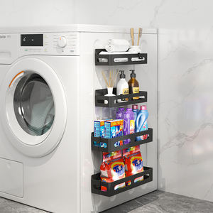 Étagère à épices magnétique latérale pour réfrigérateur en plastique, organisateur magnétique puissant, étanche, montage mural sans perçage, <span class=keywords><strong>cuisine</strong></span> - Product Image 2