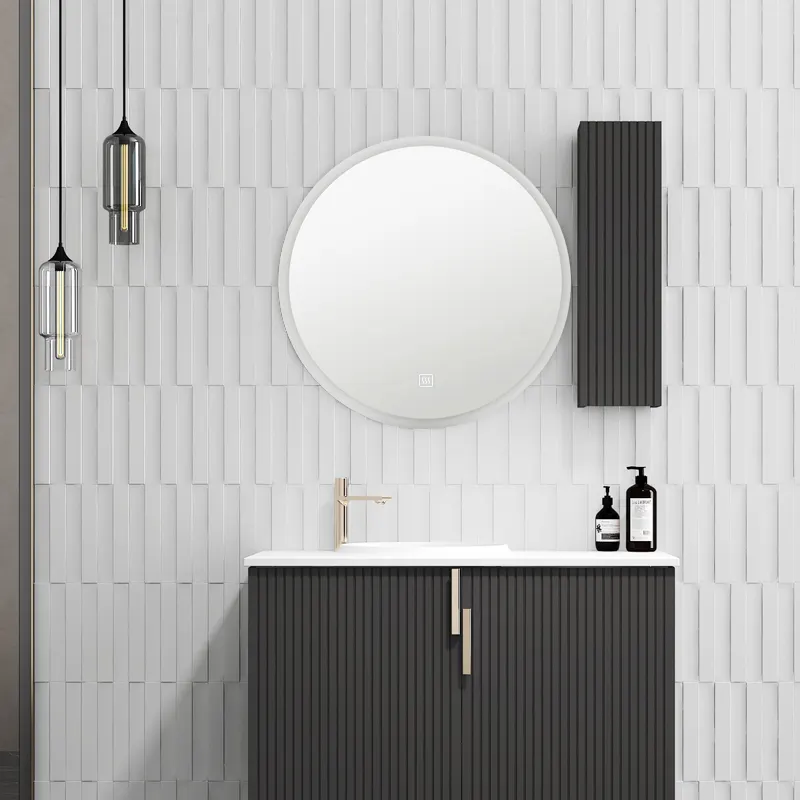 Everbright Led Light Touch Screen Smart Wall Bathroom LED Mirror Bathroom Mirror Anti-Fog Mirror Light