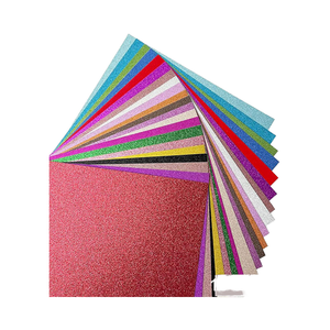 Bview Art A4 250gsm papier cartonné à paillettes pour <span class=keywords><strong>Cricut</strong></span>, bricolage, emballages cadeaux, décoration de fête de mariage d'anniversaire de Noël - Product Image 1