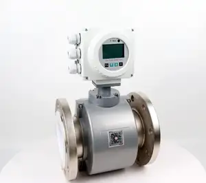 Stainless steel 304 flow meters 4-20ma industrial high pressure digital control flow meters electromagnetic water flow meters