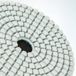 SHARPNESS-Diamond Мраморные полировальные диски, зернистость гранитного камня, 4 дюйма, 100 мм, 30-5000