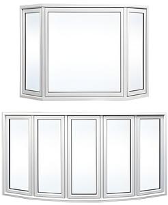 Nhôm toàn cảnh Vịnh và hệ thống cửa sổ cung với các tùy chọn kết hợp cửa sổ, treo đôi và hình ảnh - Product Image 2