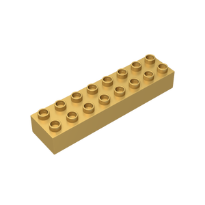 [Gobricks] GDS-D059 bán buôn 2x8 lớn gạch phần khối xây dựng lớn lắp ráp các bộ phận với 16 lỗ (dày) - Product Image 2