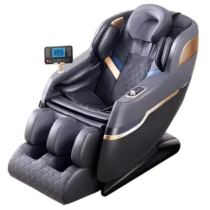 2023 Multifunctionele Automatische Robotachtige 4d Zero Gravity Luxe Stretch Sl Track Gezondheidsbehandeling Full Body Massage Stoel