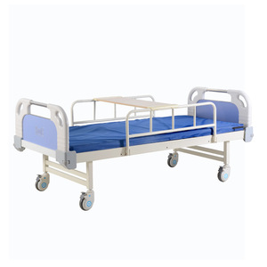 Cama de Hospital Manual Lechi con Estructura de Hierro y ABS, Ruedas Silenciosas, para Uso Hospitalario y Cuidado General de Pacientes - Product Image 5