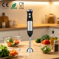 Mixeur Plongeant Électrique OEM Puissant 1000W en Acier Inoxydable, Mixeur Plongeant Multifonctionnel pour Cuisine et Préparation d'Aliments pour Bébé