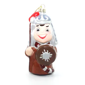 ตุ๊กตาซานต้าทันสมัยสำหรับเป็นของขวัญจากต้นคริสต์มาส,ตุ๊กตาโนมสโนว์แมนทำมือรูปทรงกวาง