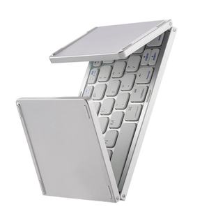 Hot Sale Foldable Touchpad Portable Wireless Rechargeable Slim Pocket Folding <b>Keyboard</b> - Product Image 2