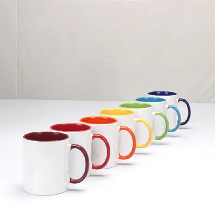 Sıcak satış toptan doğum günü hediyesi süblimasyon sihirli renk değiştirme boru kahve kupa hediye özel fincan