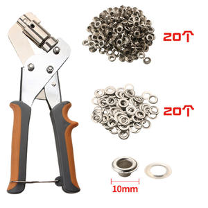 Haute qualité modèle 405 10.5mm <span class=keywords><strong>presse</strong></span> boucle <span class=keywords><strong>pince</strong></span> toile bâche poinçonnage jet d'encre tissu boutonnière affiche oeillet poinçon - Product Image 2