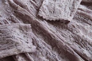 Nouvelle collection printemps, hauts deux pièces pour femmes, style <span class=keywords><strong>littéraire</strong></span> japonais, Mori Girl, broderie, ample, col en V, manches longues, chemises en coton pour femmes, OL - Product Image 6