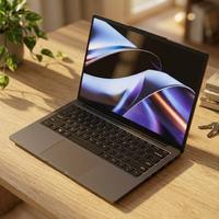 Nouvel ordinateur portable Chuwi Corebook Air, Intel Core Ultra 256V, 14 pouces, aluminium, 16 Go de RAM, 512 Go SSD, carte graphique AMD, caméra, clavier anglais