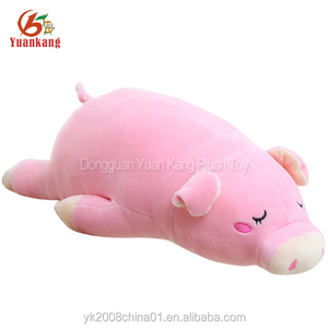 Super suave de peluche Sleepy Pig Toys Cute Pillow Soft Stuffed Animal Pig Dolls para la comodidad y la relajación - Product Image 2