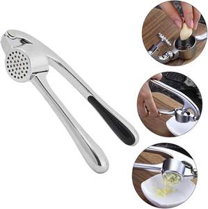 Outils de cuisine ménagers Presse-ail en acier inoxydable Écraseur de cuisine Outil à légumes Hachoir à gingembre manuel - Product Image 3