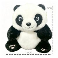 Peluche interactive intelligente avec IA et yeux émotionnels pour poser des questions et socialiser